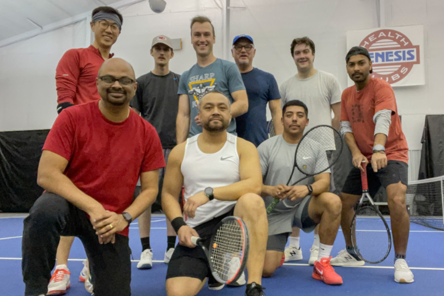 A Wichita 3.0 men’s league team captained by Anand Vennavelli celebrates a season of fun, fitness and friendship on and off the court.