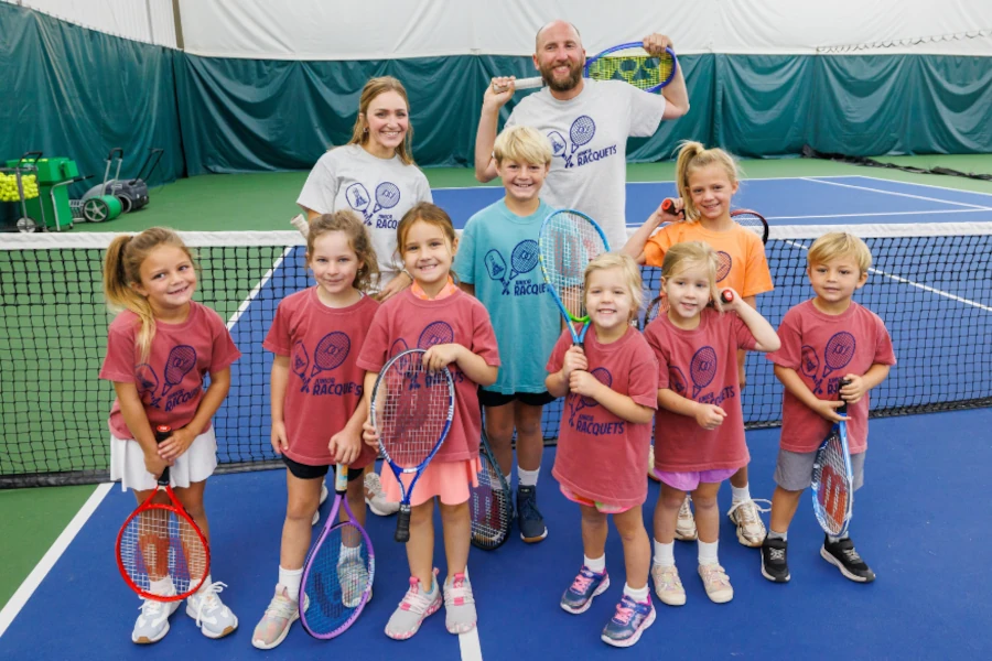 New programs arrive at Prairie Dunes in Hutchinson—including Red Ball Tennis, Cardio Tennis and revamped junior offerings—all guided by new Director of Racquets Colin Gillam.